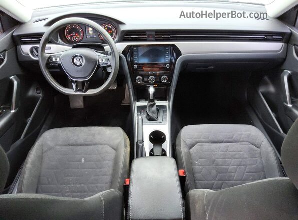 1VWAA7A35LC016777 2020 VOLKSWAGEN PASSAT Black Вид панелі приладів