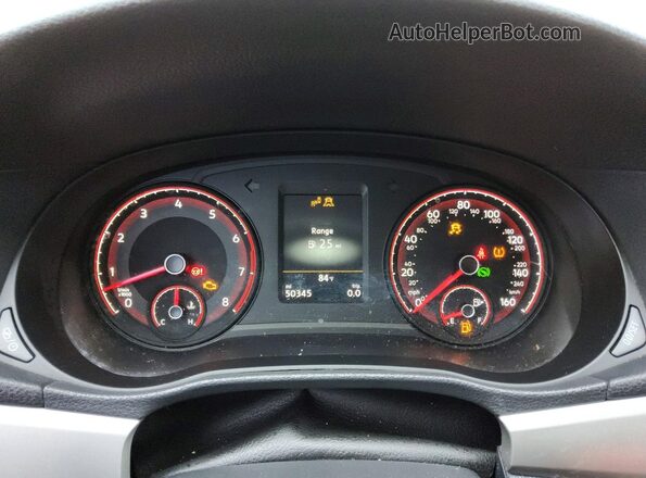 1VWAA7A35LC016777 2020 VOLKSWAGEN PASSAT Black Вид щитка приладів