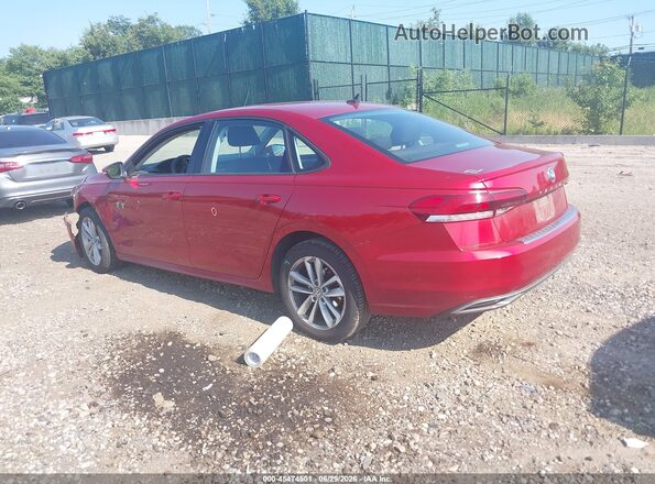 1VWAA7A36LC013063 2020 VOLKSWAGEN PASSAT Red Задня ліва чверть