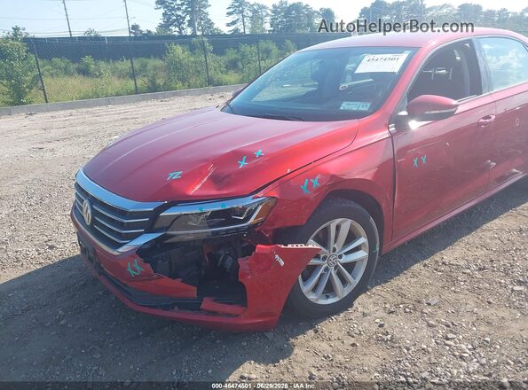 1VWAA7A36LC013063 2020 VOLKSWAGEN PASSAT Red Вид спереду