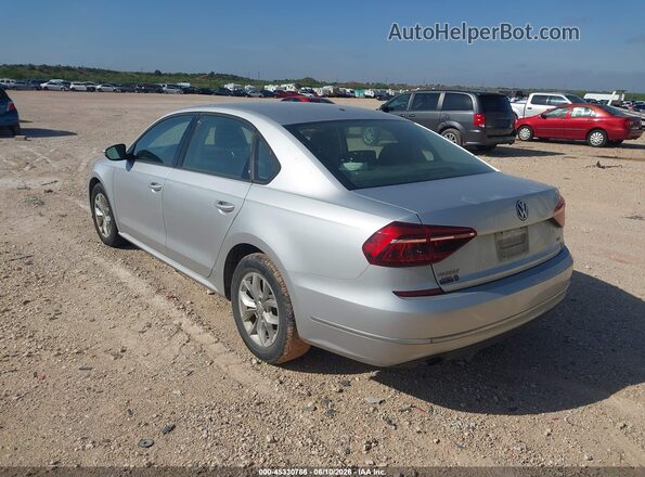 1VWAA7A37JC004045 2018 VOLKSWAGEN PASSAT Silver Հետևի ձախ