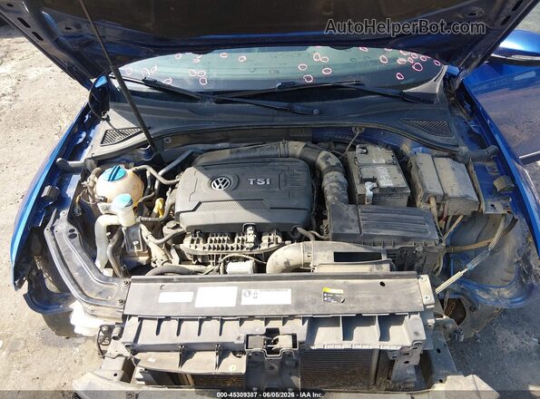 1VWAS7A34GC045030 2016 VOLKSWAGEN PASSAT Blue Widok z tyłu