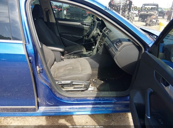 1VWAS7A34GC045030 2016 VOLKSWAGEN PASSAT Blue Widok wnętrza z przodu