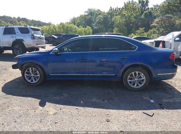 1VWAS7A34GC045030 2016 VOLKSWAGEN PASSAT Blue Widok wnętrza 360 stopni