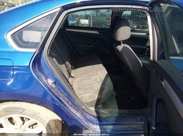 1VWAS7A34GC045030 2016 VOLKSWAGEN PASSAT Blue Widok naklejki z numerem VIN