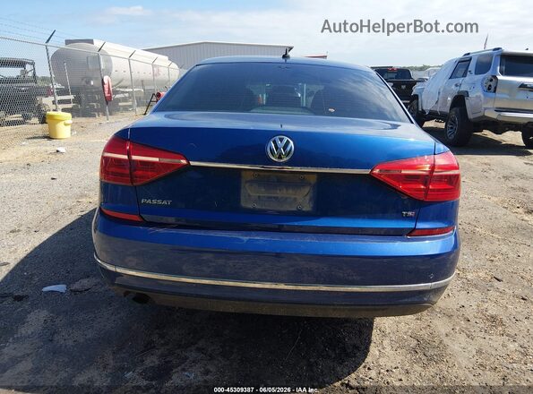 1VWAS7A34GC045030 2016 VOLKSWAGEN PASSAT Blue 