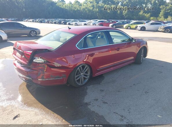 1VWAS7A34GC063964 2016 VOLKSWAGEN PASSAT Темно-бордовый Задняя правая четверть
