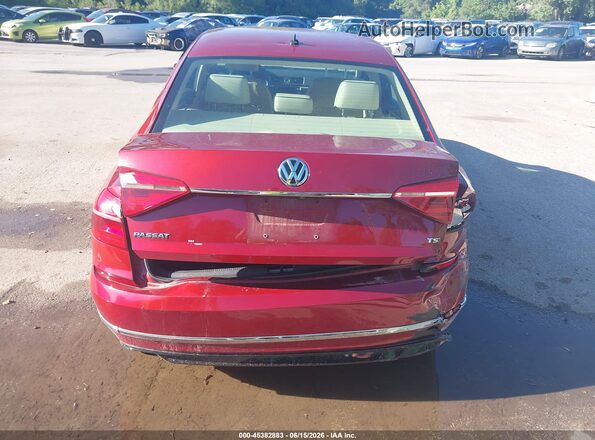 1VWAS7A34GC063964 2016 VOLKSWAGEN PASSAT Темно-бордовый 