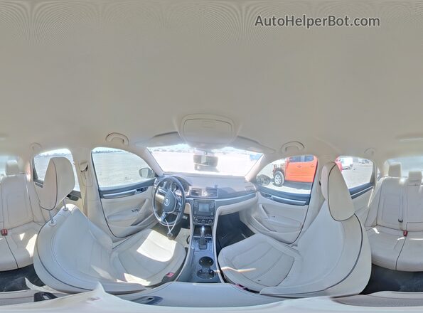 1VWAS7A35GC038636 2016 VOLKSWAGEN PASSAT White VIN կոդի պիտակի տեսք