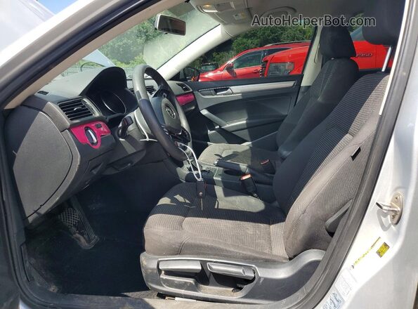 1VWAS7A37GC008313 2016 VOLKSWAGEN PASSAT Silver წინა სალონის ხედი