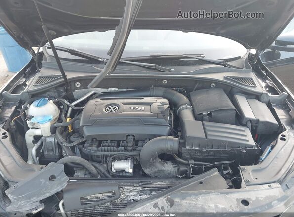 1VWAS7A38GC027193 2016 VOLKSWAGEN PASSAT Black Вид ззаду