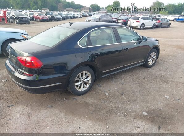 1VWAS7A38GC027193 2016 VOLKSWAGEN PASSAT Black Задня права чверть