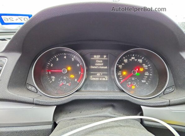 1VWAS7A39GC007101 2016 VOLKSWAGEN PASSAT Silver 
