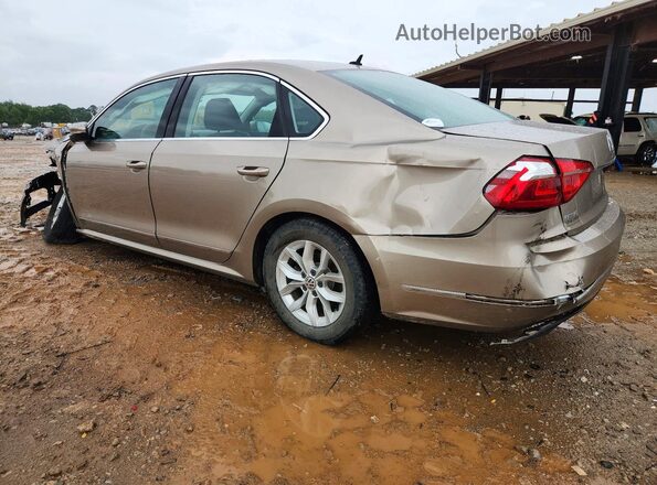 1VWAS7A39GC035805 2016 VOLKSWAGEN PASSAT Brown Trasero izquierdo
