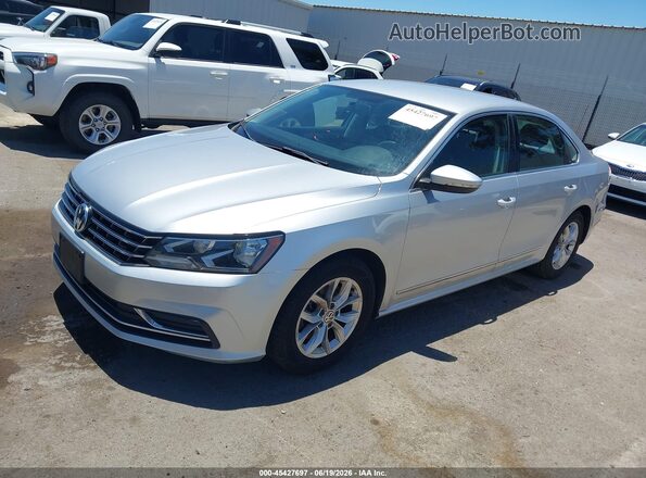 1VWAS7A3XGC029172 2016 VOLKSWAGEN PASSAT Серебряный Передняя левая четверть