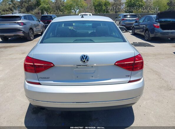 1VWAS7A3XGC029172 2016 VOLKSWAGEN PASSAT Серебряный 