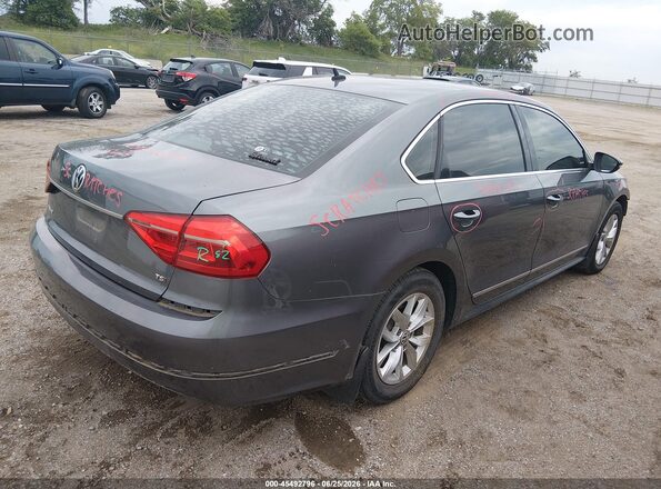 1VWAS7A3XGC046022 2016 VOLKSWAGEN PASSAT Gray Tył prawy