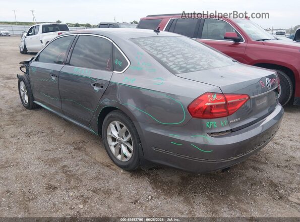 1VWAS7A3XGC046022 2016 VOLKSWAGEN PASSAT Gray Tył lewy