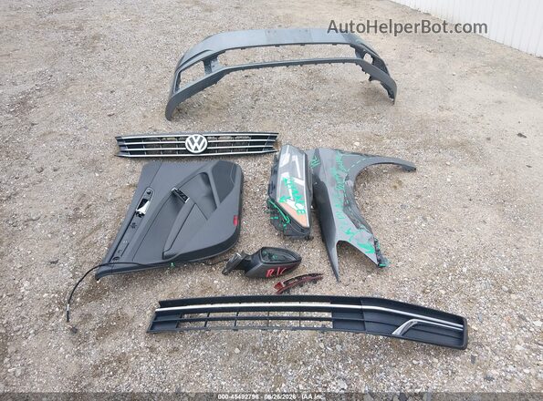 1VWAS7A3XGC046022 2016 VOLKSWAGEN PASSAT Gray Widok zestawu wskaźników