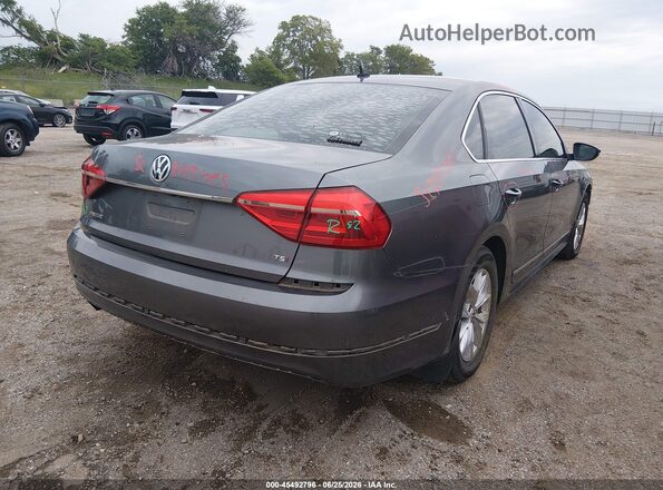 1VWAS7A3XGC046022 2016 VOLKSWAGEN PASSAT Gray 