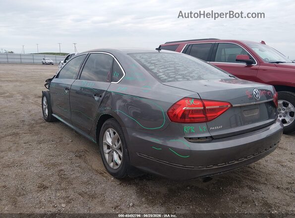 1VWAS7A3XGC046022 2016 VOLKSWAGEN PASSAT Gray 