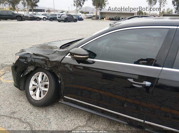 1VWAT7A30GC023619 2016 VOLKSWAGEN PASSAT Black Առջևի վահանակի տեսք