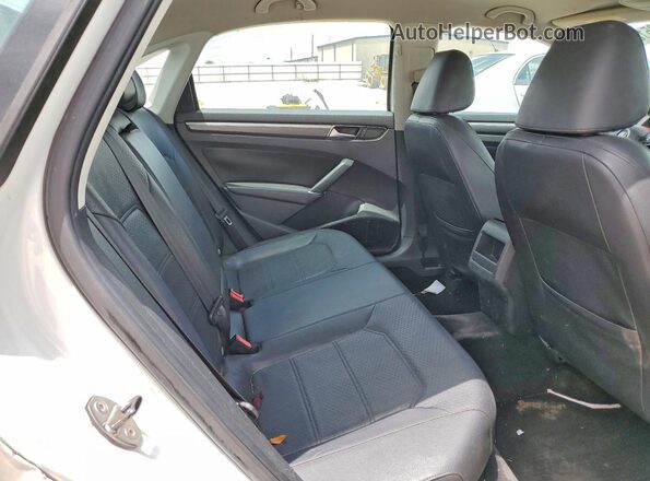 1VWAT7A30GC038346 2016 VOLKSWAGEN PASSAT Белый Вид задних сидений