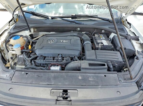 1VWAT7A30GC038346 2016 VOLKSWAGEN PASSAT Белый Вид задней части салона