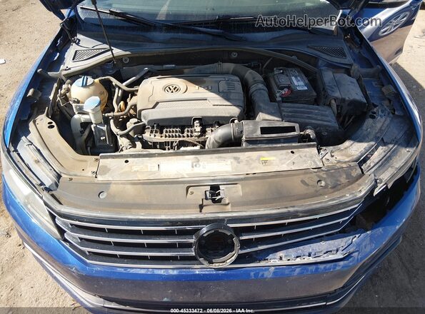 1VWAT7A30GC068348 2016 VOLKSWAGEN PASSAT Blue Հետևի տեսք