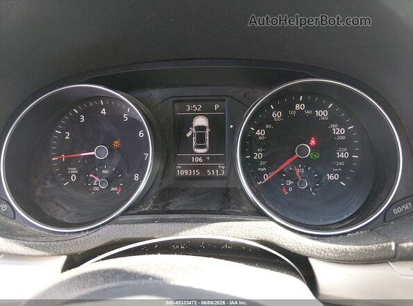 1VWAT7A30GC068348 2016 VOLKSWAGEN PASSAT Blue Հետևի նստատեղերի տեսք