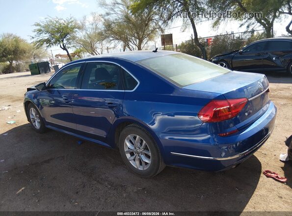 1VWAT7A30GC068348 2016 VOLKSWAGEN PASSAT Blue Հետևի ձախ