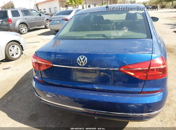 1VWAT7A30GC068348 2016 VOLKSWAGEN PASSAT Blue 