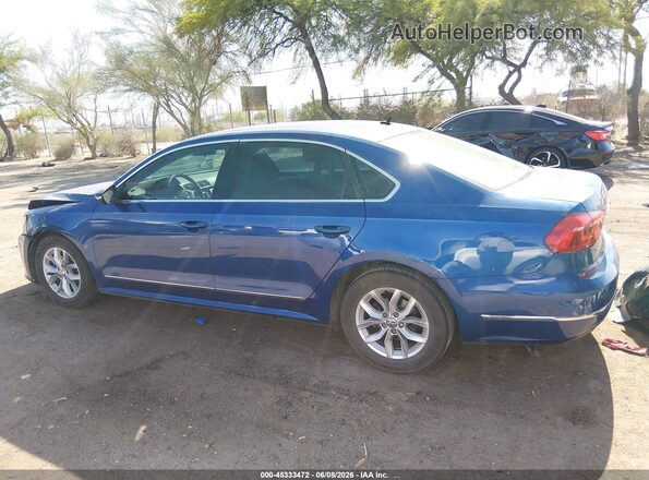 1VWAT7A30GC068348 2016 VOLKSWAGEN PASSAT Blue Սալոնի հետևի տեսք