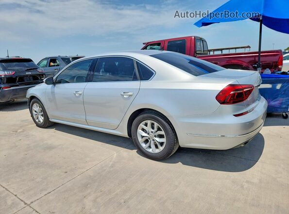 1VWAT7A30HC029504 2017 VOLKSWAGEN PASSAT Silver Հետևի ձախ
