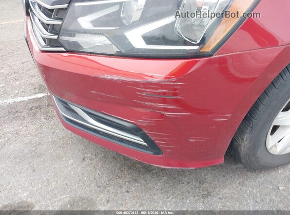 1VWAT7A30HC086236 2017 VOLKSWAGEN PASSAT Red 