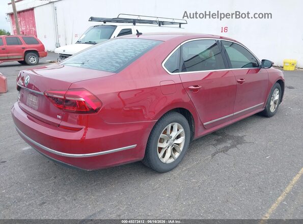 1VWAT7A30HC086236 2017 VOLKSWAGEN PASSAT Red 