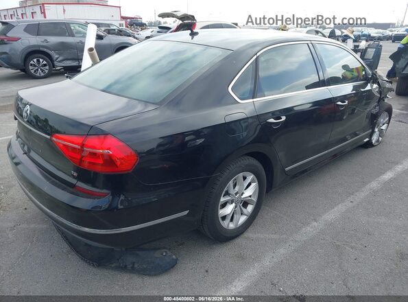 1VWAT7A31GC026111 2016 VOLKSWAGEN PASSAT Black Tył prawy