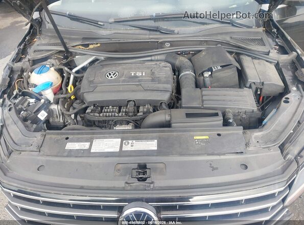 1VWAT7A31GC026111 2016 VOLKSWAGEN PASSAT Black Widok z tyłu