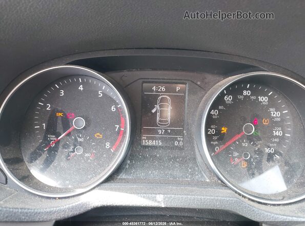 1VWAT7A31GC028120 2016 VOLKSWAGEN PASSAT Black Vista de los asientos traseros