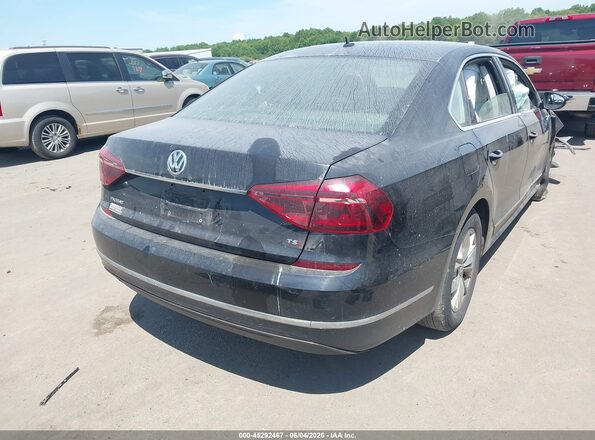 1VWAT7A31HC050622 2017 VOLKSWAGEN PASSAT Black Trasero derecho