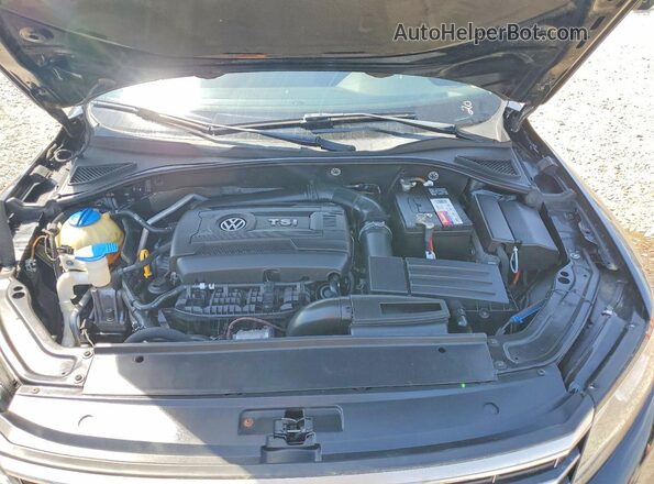 1VWAT7A32GC036341 2016 VOLKSWAGEN PASSAT Black Rear interior view