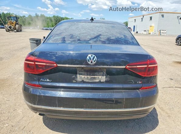 1VWAT7A32HC083788 2017 VOLKSWAGEN PASSAT Black უკანა ხედი