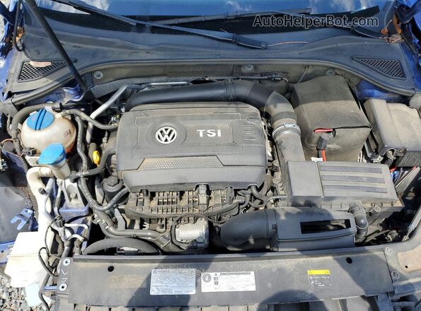 1VWAT7A33HC021946 2017 VOLKSWAGEN PASSAT Blue Սալոնի հետևի տեսք