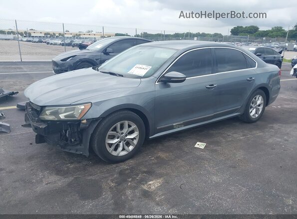 1VWAT7A35GC037676 2016 VOLKSWAGEN PASSAT Gray Передня ліва чверть