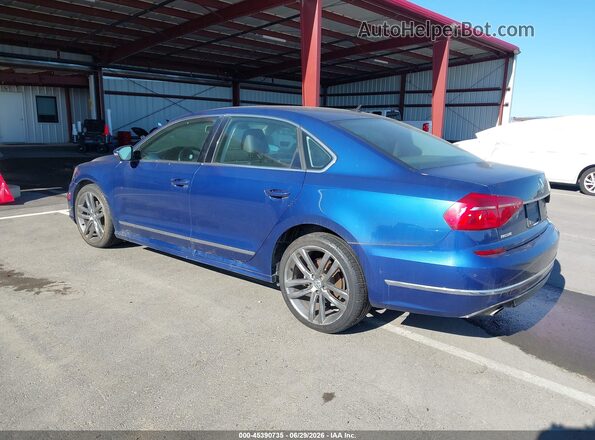 1VWAT7A36GC038173 2016 VOLKSWAGEN PASSAT Blue უკანა მარცხენა