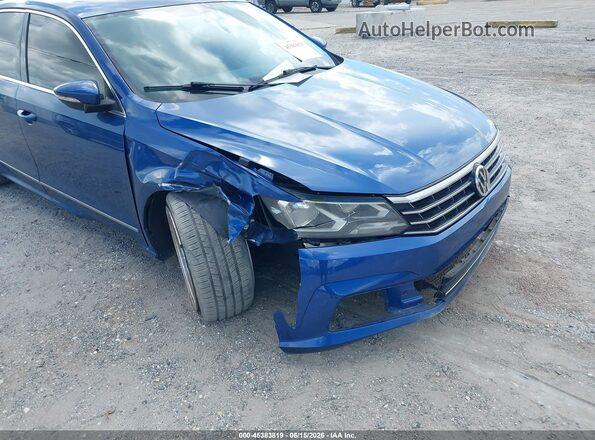 1VWAT7A36HC075290 2017 VOLKSWAGEN PASSAT Blue Դիմացի տեսք