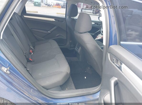 1VWAT7A36HC075290 2017 VOLKSWAGEN PASSAT Blue VIN կոդի պիտակի տեսք