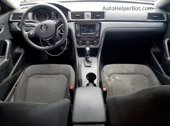 1VWAT7A37HC053296 2017 VOLKSWAGEN PASSAT Gray Dashboard view