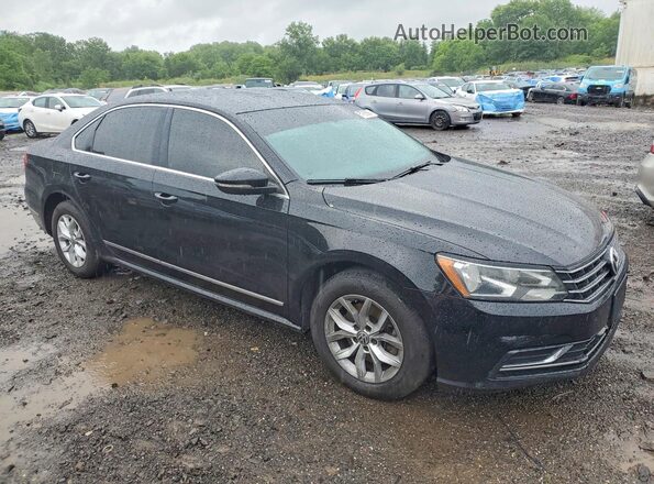 1VWAT7A38GC011282 2016 VOLKSWAGEN PASSAT Black Передня права чверть
