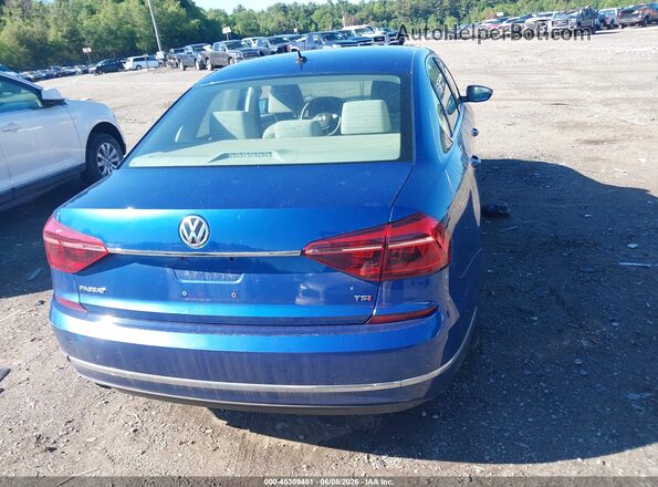 1VWAT7A38HC014989 2017 VOLKSWAGEN PASSAT Blue 